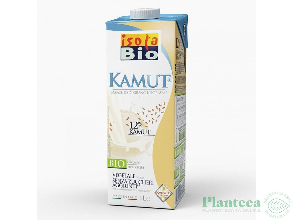 Lapte kamut simplu eco 1L - ISOLA BIO