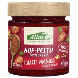 Pesto rosu tomate nuci eco 125g - ALLOS