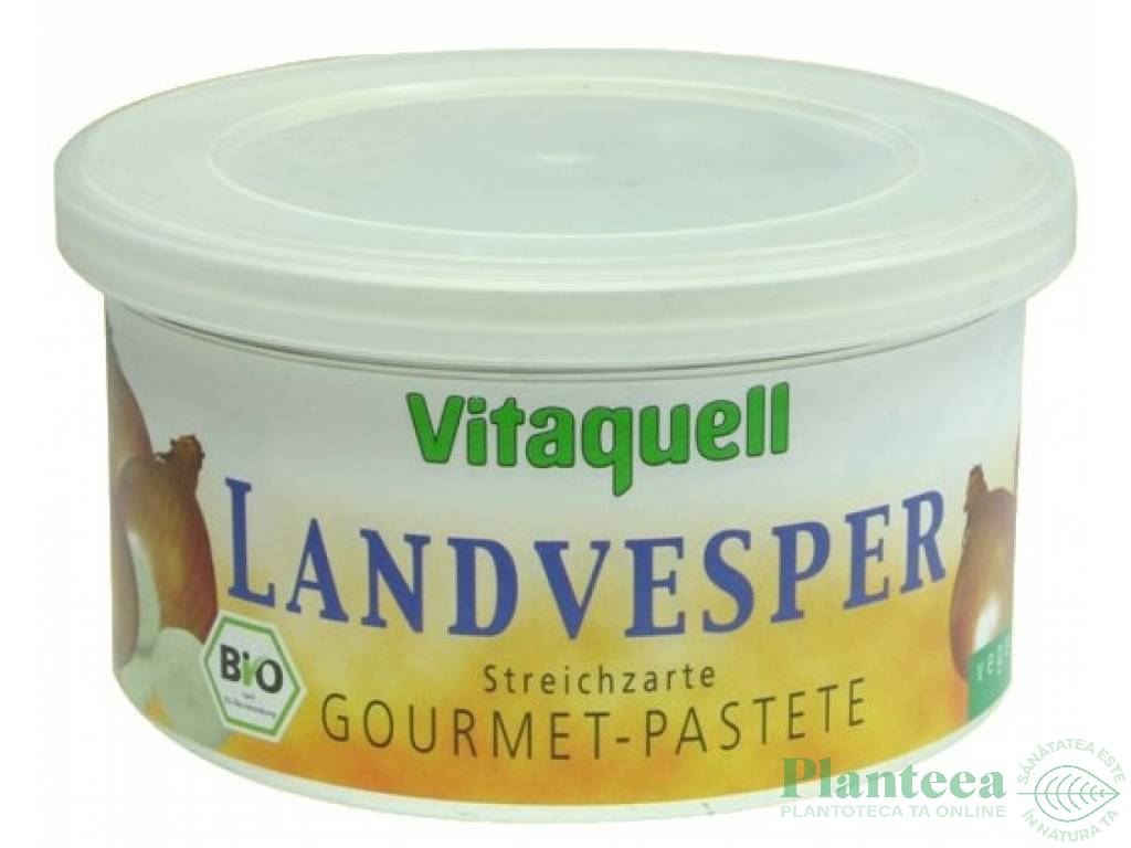 Pate vegetal ceapa stil taranesc eco 125g - VITAQUELL