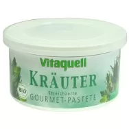 Pate vegetal ierburi aromatice mediteraneene eco 125g - VITAQUELL