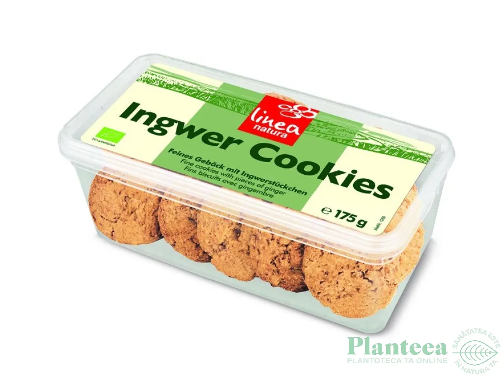 Biscuiti ghimbir eco 175g - LINEA NATURA
