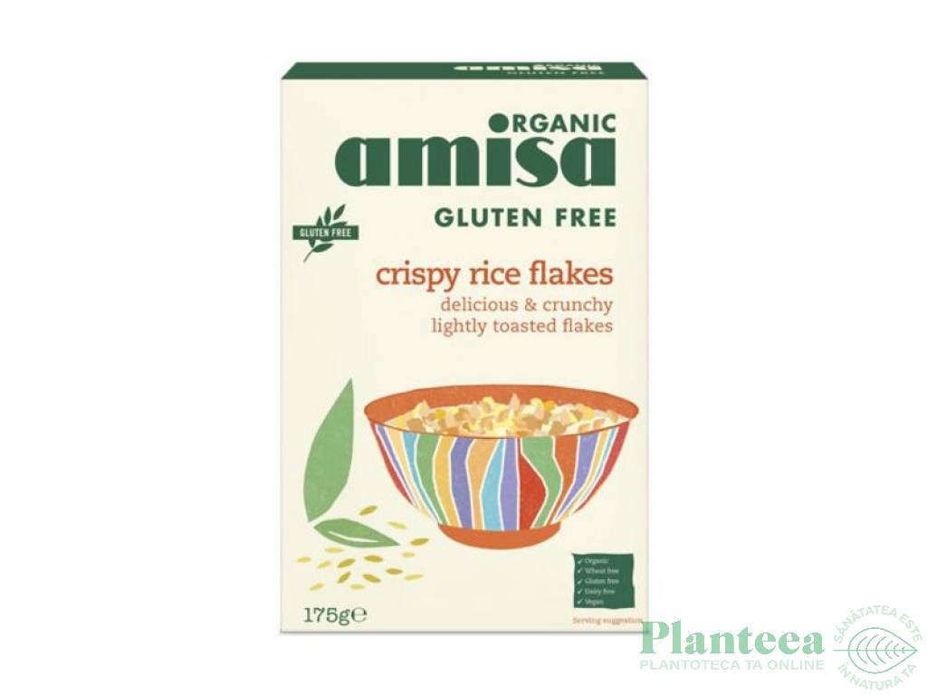 Fulgi orez crocanti 175g - AMISA