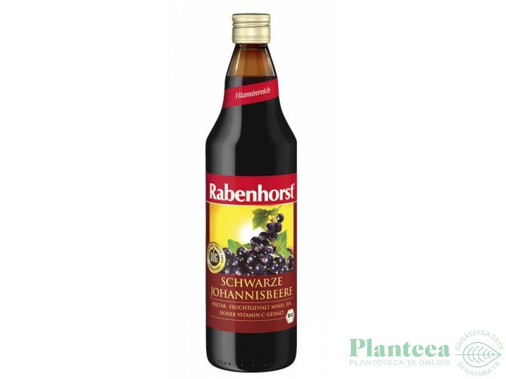 Nectar coacaze negre eco 750ml - RABENHORST