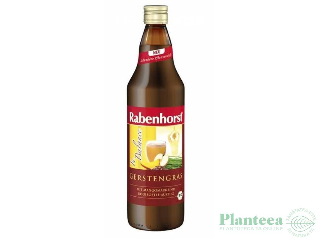 Suc orz verde mango rooibos 750ml - RABENHORST