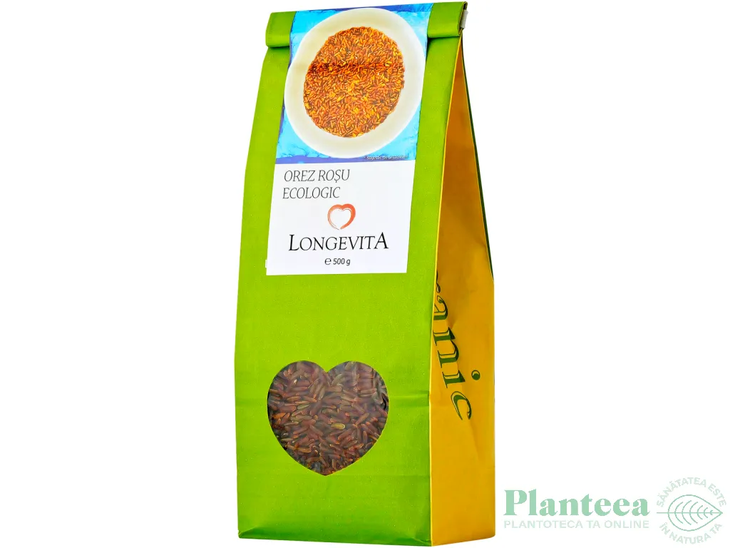 Orez rosu integral eco 500g - LONGEVITA