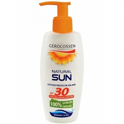 Lotiune protectie solara spf30 Natural Sun 200ml - GEROCOSSEN