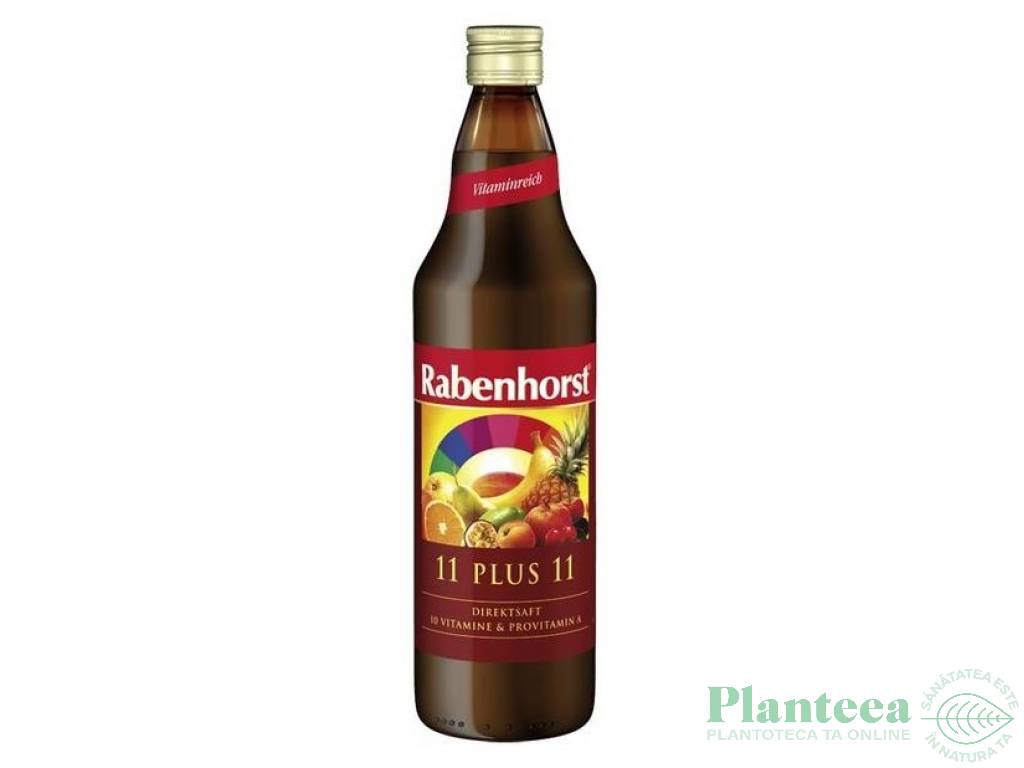 Suc 11fructe 11vitamine galben 750ml - RABENHORST