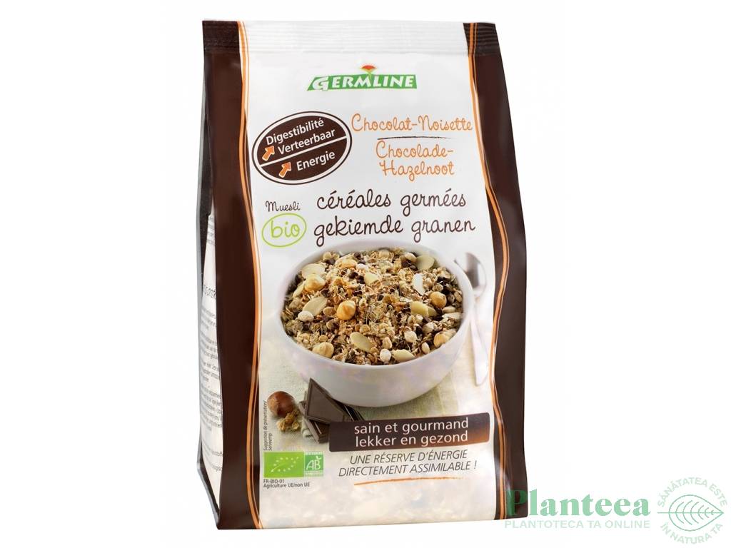 Musli cereale germinate alune ciocolata eco 350g - GERMLINE