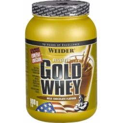 Pulbere proteica zer concentrat Gold ciocolata lapte 908g - WEIDER