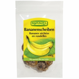 Banana uscata rondele eco 100g - RAPUNZEL