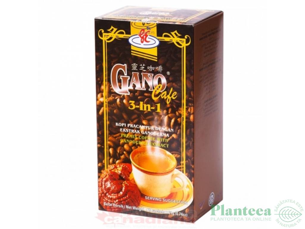 Cafea gano 3in1 cutie 20pl - GANO EXCEL