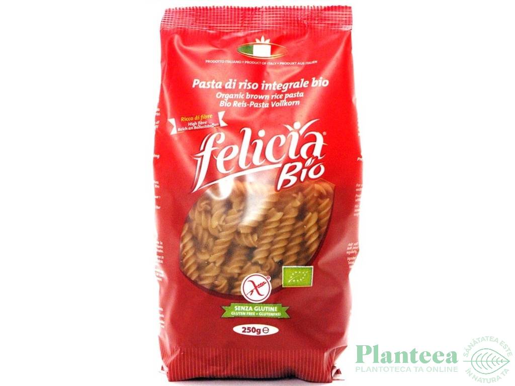 Paste fusilli orez integral bio 250g - FELICIA