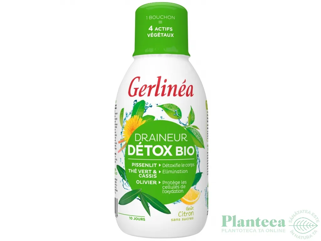 Extract lichid Drenor Detox bio 500ml - GERLINEA