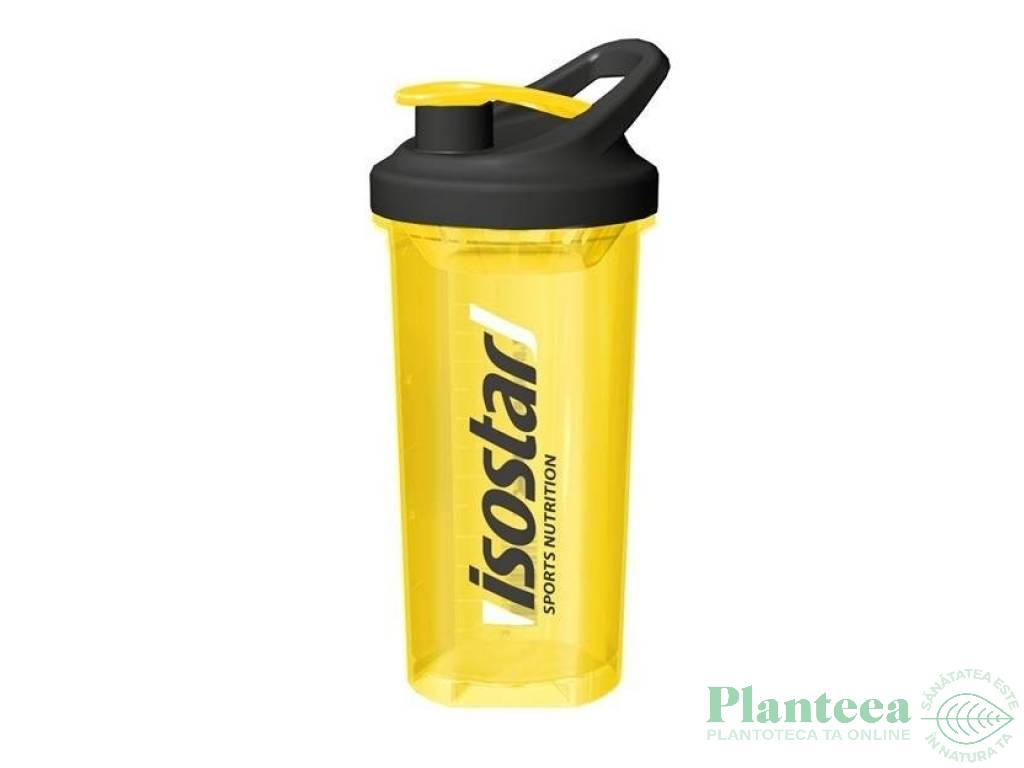 Bidon shaker galben 700ml - ISOSTAR