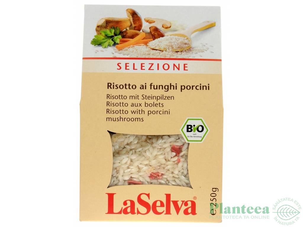 Risotto cu porcini 250g - LA SELVA