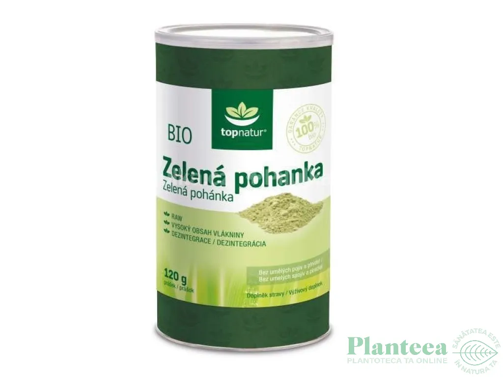 Pulbere hrisca verde eco 120g - TOPNATUR
