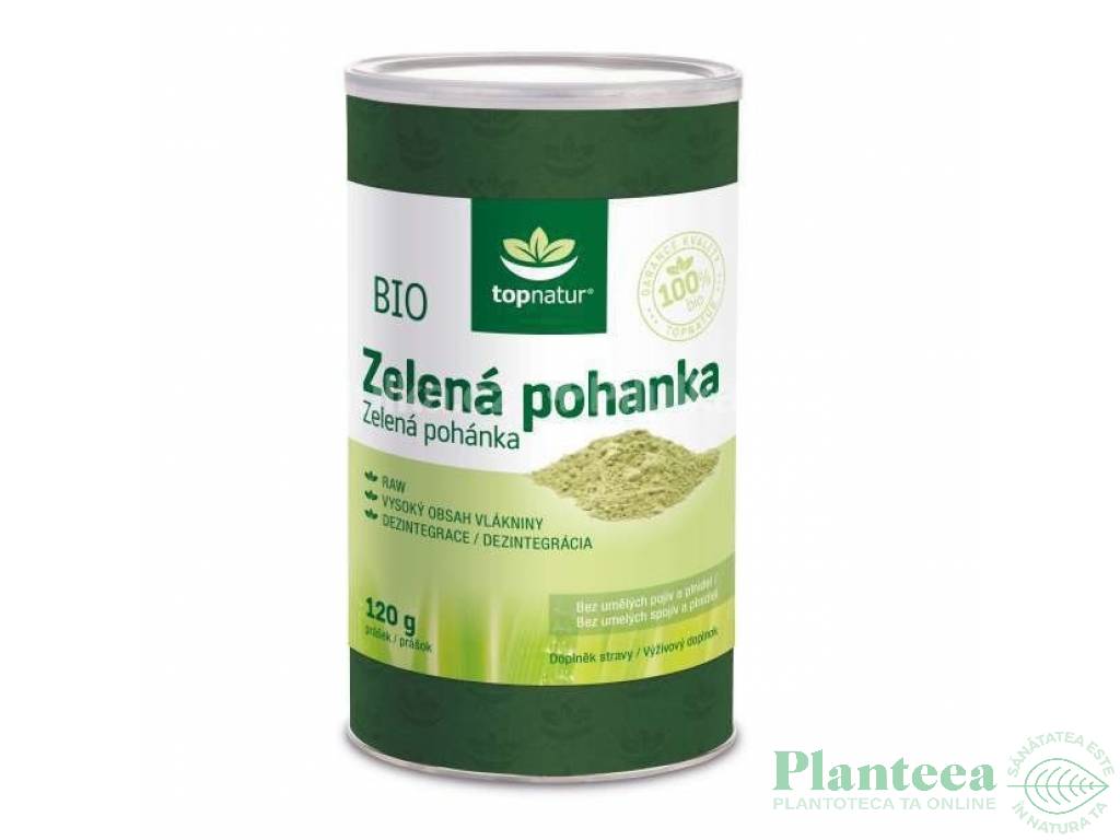 Pulbere hrisca verde eco 120g - TOPNATUR