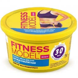 Masca anticelulitica intens argila cofeina chitosan 250ml - FITNESS MODEL