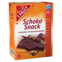 Snacks orez ciocolata lapte 100g - 3 PAULY