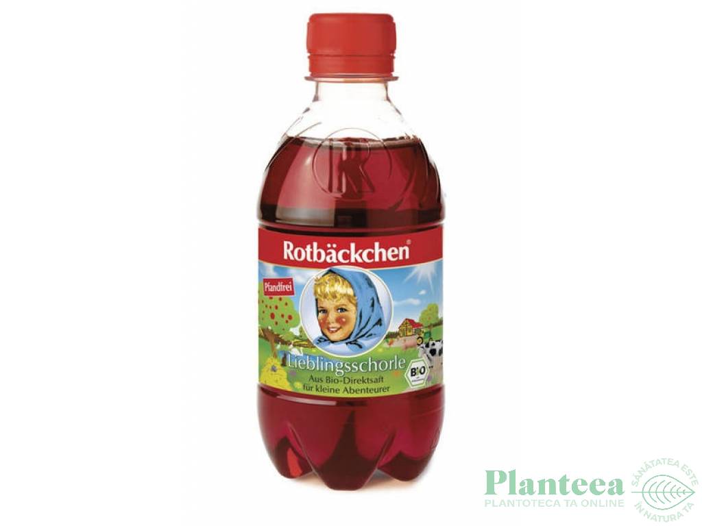 Suc acidulat fructe rosii eco 330ml - ROTBACKCHEN