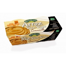 Desert crema orez caramel eco 2x125g - NATURGREEN