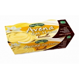 Desert crema ovaz vanilie eco 2x125g - NATURGREEN