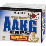 AAKG Caps 5000mg 120cps - WEIDER