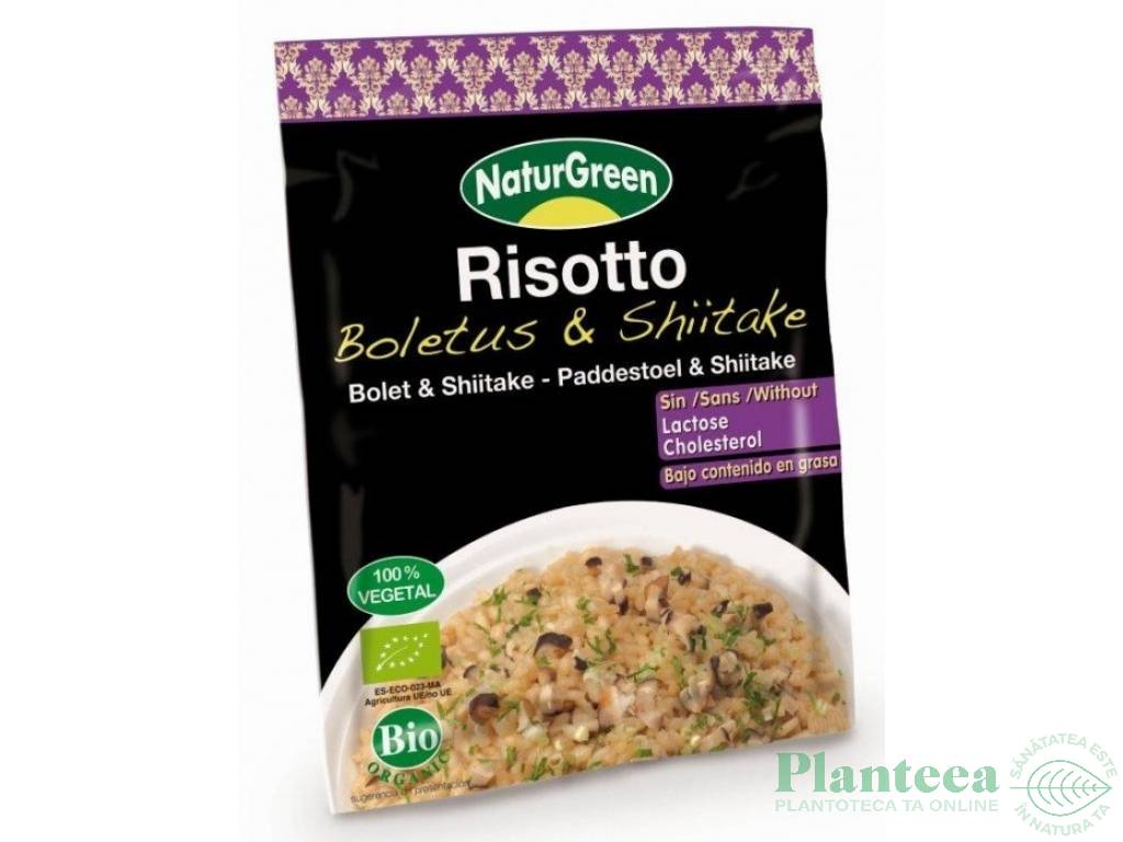 Risotto cu hribi shiitake eco 150g - NATURGREEN