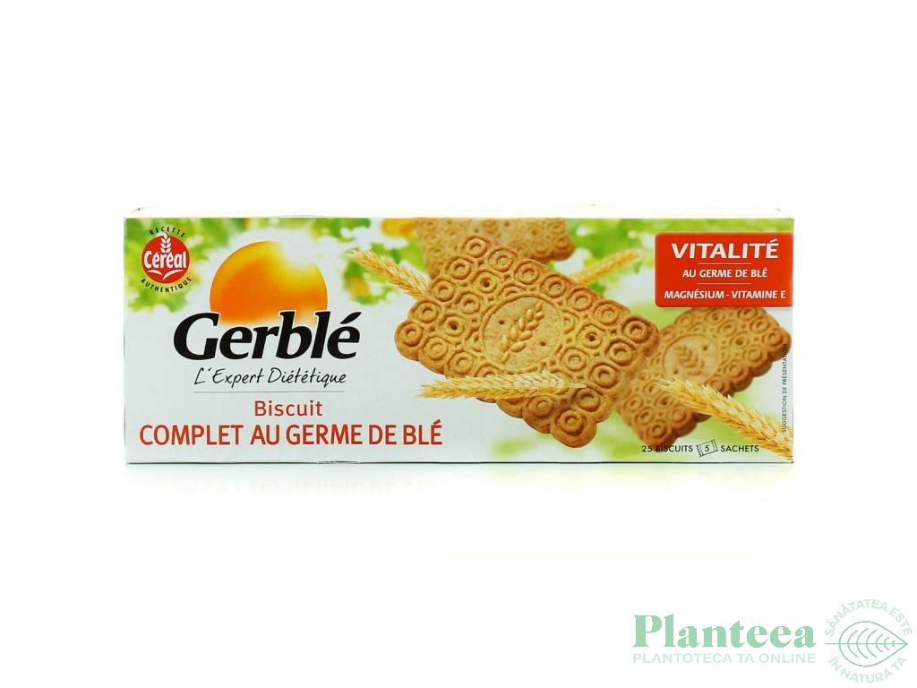 Biscuiti dietetici integrali germeni grau Expert 210g - GERBLE