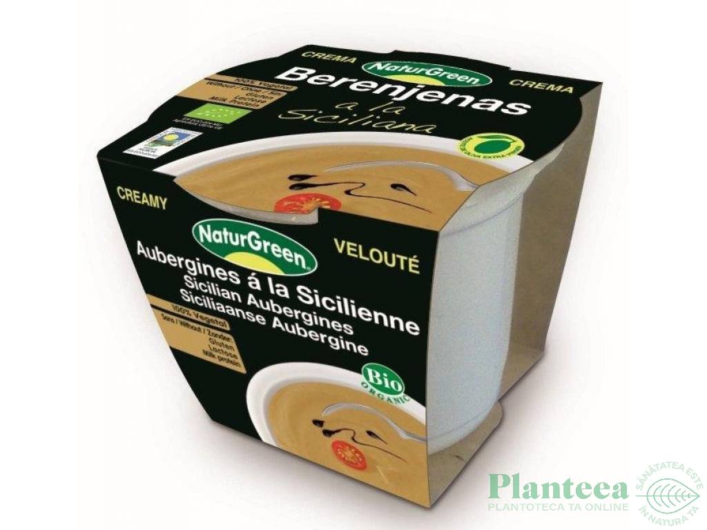Supa crema vinete siciliene eco 310g - NATURGREEN