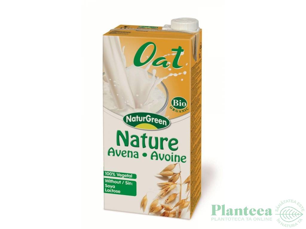 Lapte ovaz simplu eco 1L - NATURGREEN