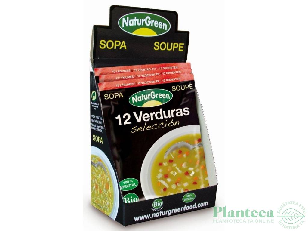 Supa 12vegetale selectie eco 40g - NATURGREEN