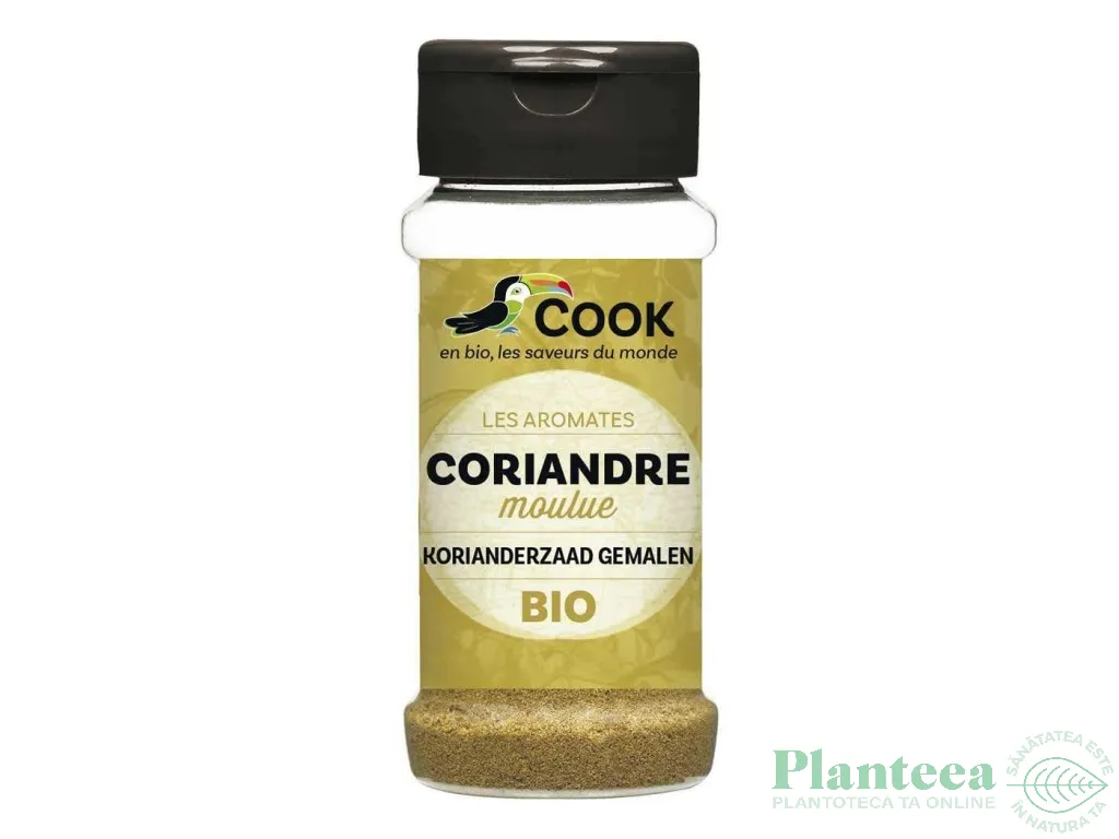 Condiment coriandru macinat bio 30g - COOK