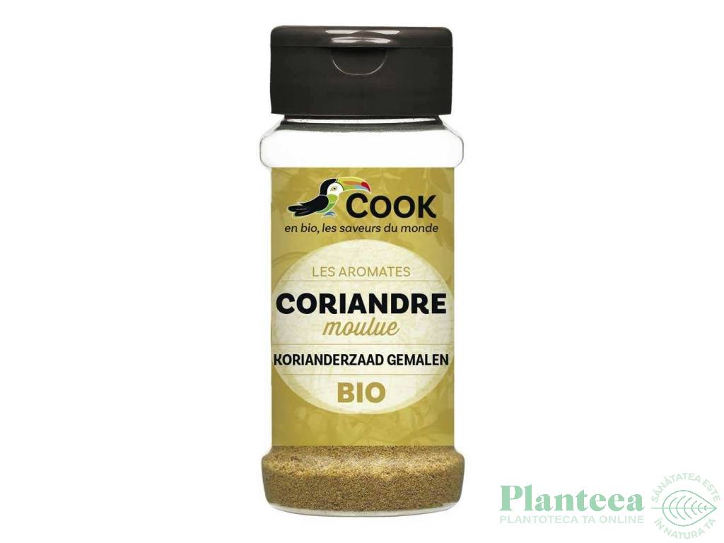 Condiment coriandru macinat bio 30g - COOK