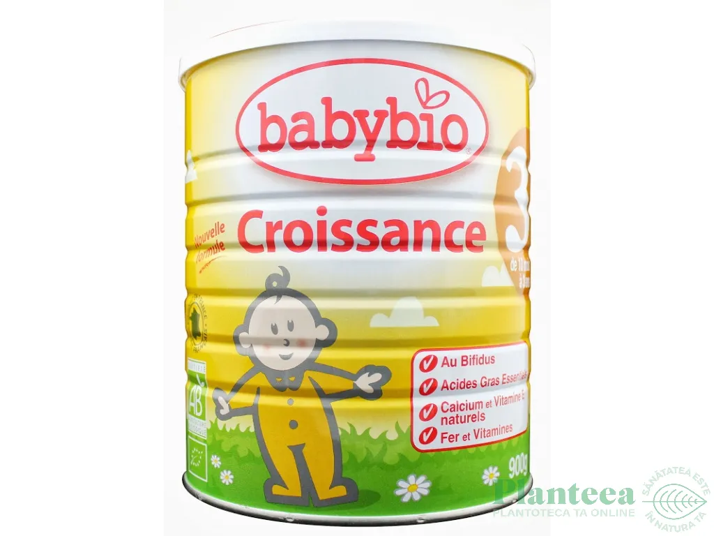 Lapte formula vaca +10luni eco 900g - BABYBIO