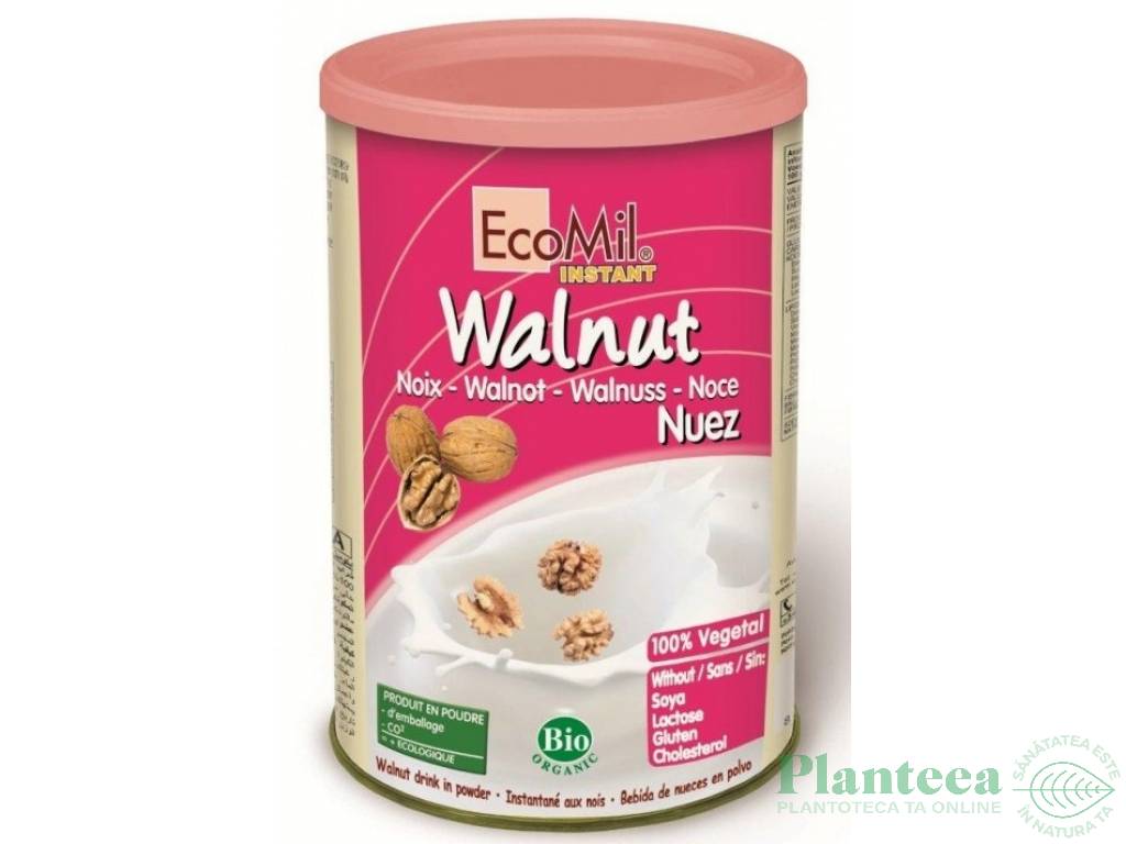 Lapte praf nuca eco 400g - ECOMIL