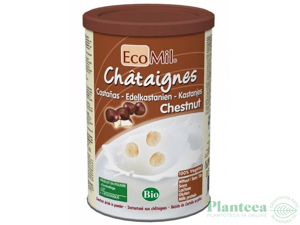 Lapte praf castane eco 400g - ECOMIL