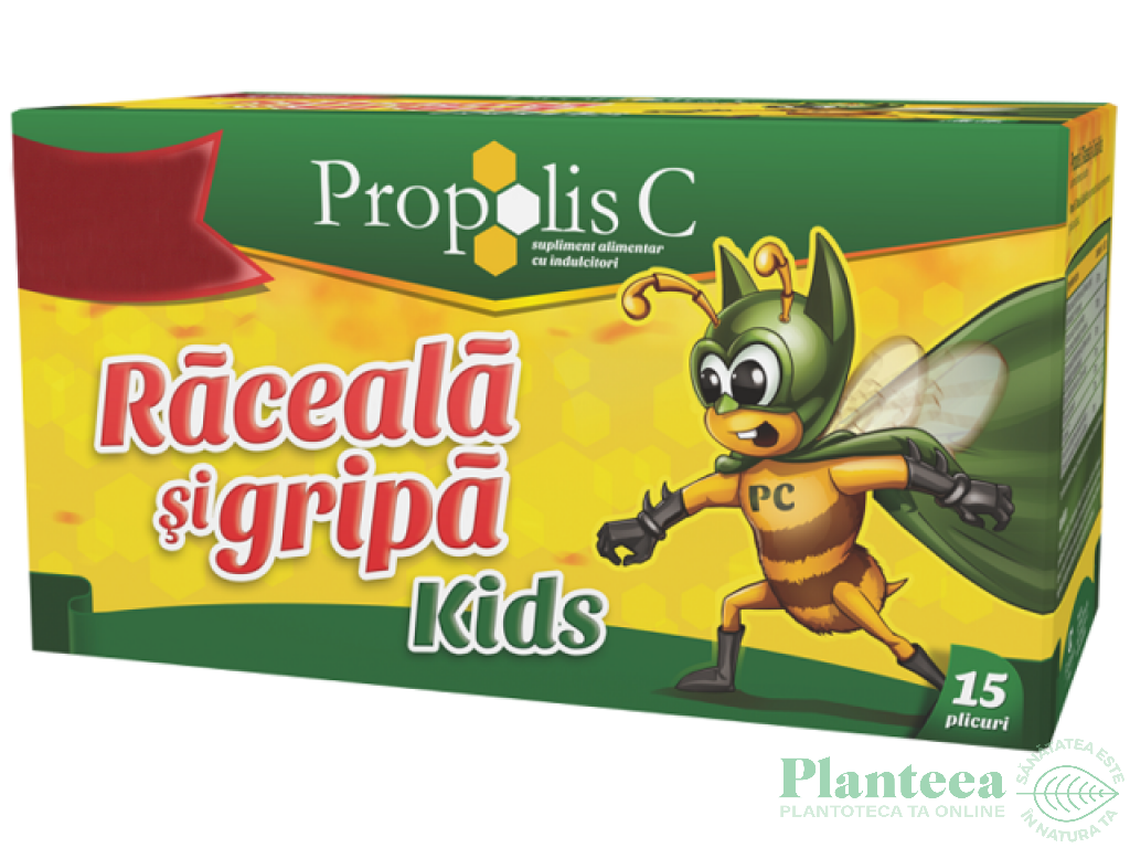 Propolis C raceala gripa copii 15pl - FITERMAN