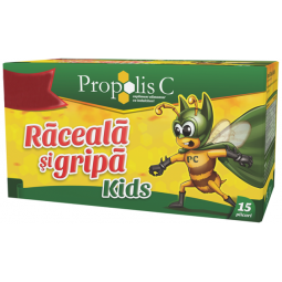 Propolis C raceala gripa copii 15pl - FITERMAN