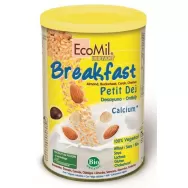 Lapte praf vegetal calciu Breakfast eco 400g - ECOMIL