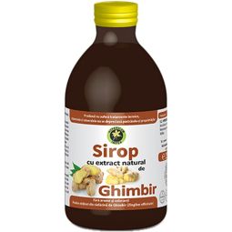 Sirop ghimbir cu zahar invertit 250ml - HYPERICUM
