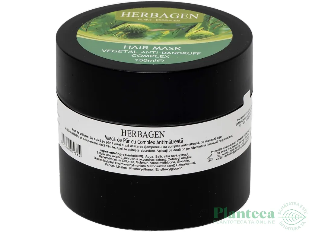 Masca par complex antimatreata 150ml - HERBAGEN