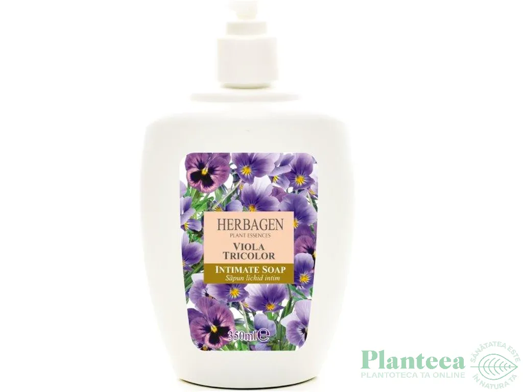 Sapun lichid intim viola tricolor 350ml - HERBAGEN