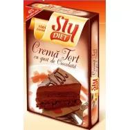 Praf crema tort ciocolata dietetica 2x27g - SLY NUTRITIA