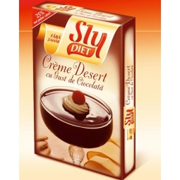 Praf desert crema ciocolata dietetica 2x22g - SLY NUTRITIA