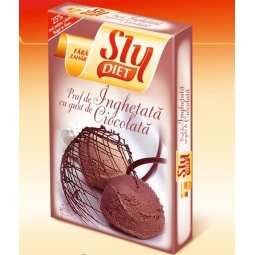 Praf inghetata ciocolata dietetica 2x23g - SLY NUTRITIA