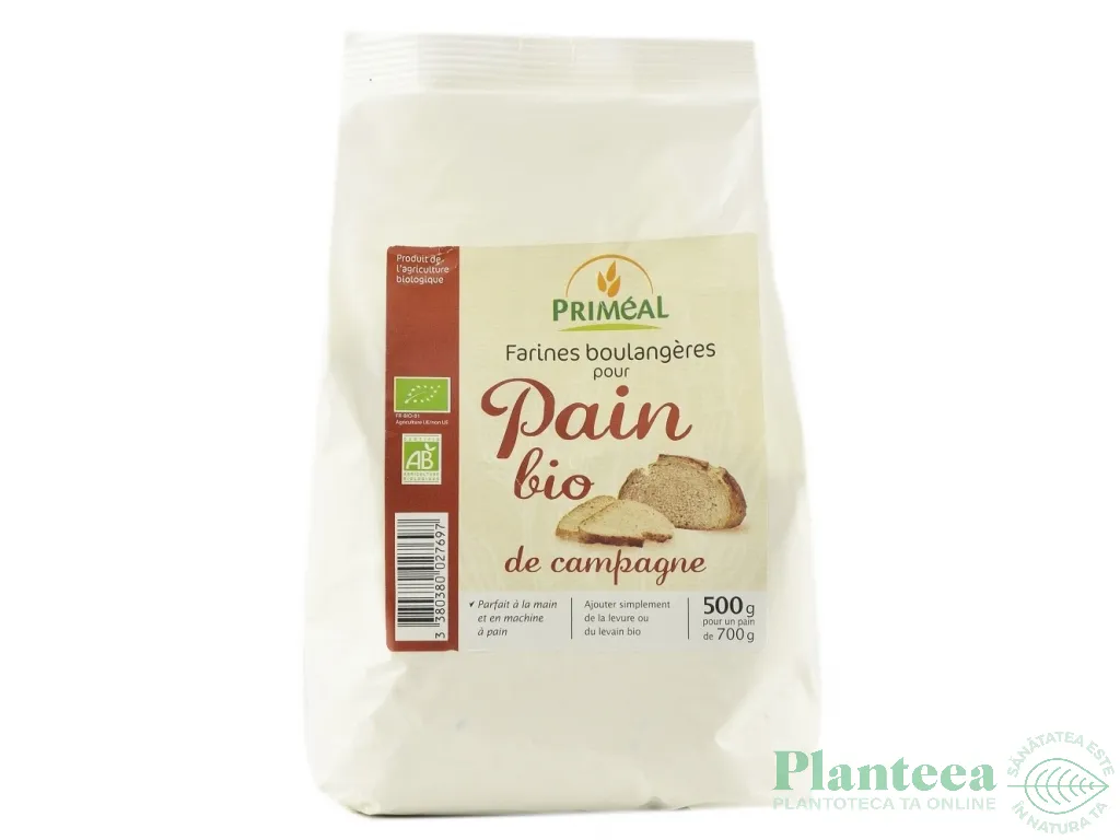 Premix paine taraneasca eco 500g - PRIMEAL