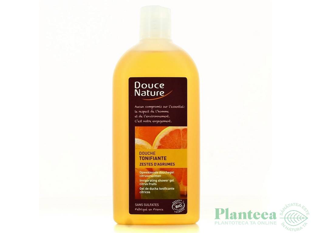 Gel dus tonifiant citrice 300ml - DOUCE NATURE