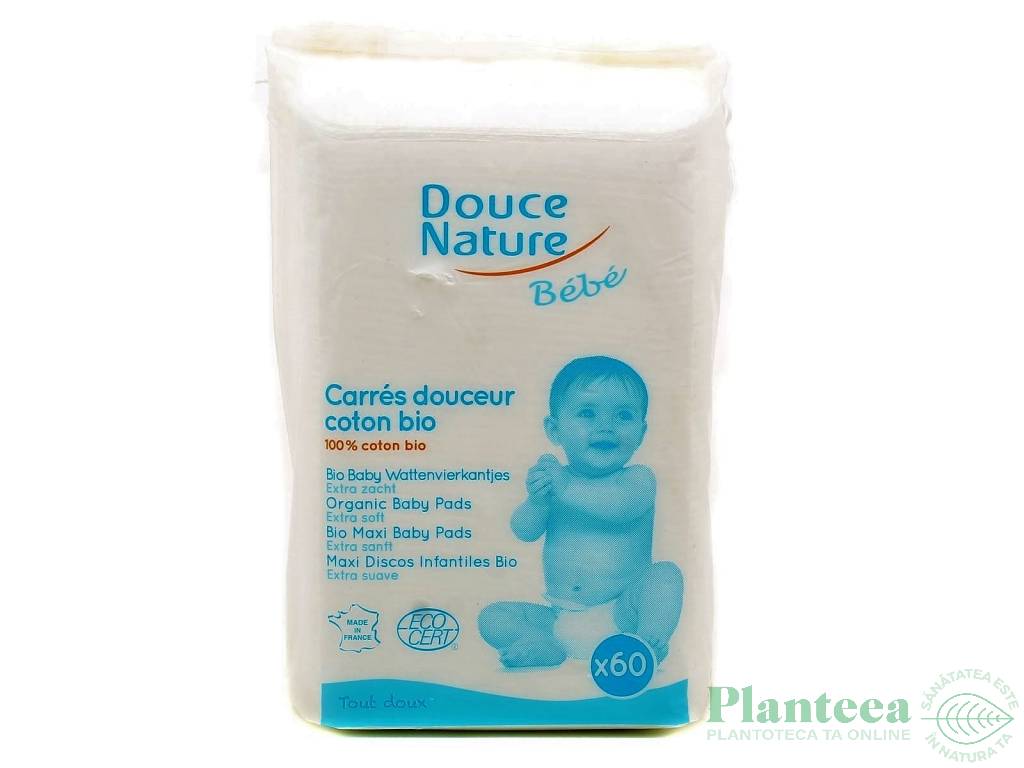 Dischete bumbac ingrijire bebe 60b - DOUCE NATURE