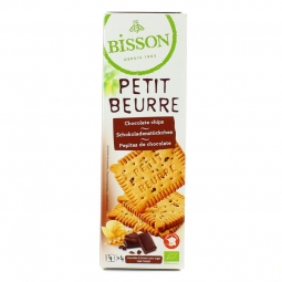 Biscuiti petit beurre pepite ciocolata eco 150g - BISSON